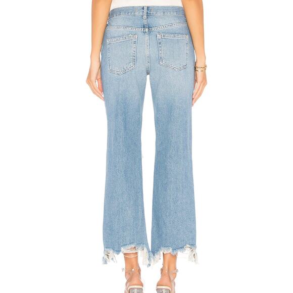 We The Free Maggie Straight Leg Jean Cropped Size 28 - 27" Inseam - Picture 2 of 4